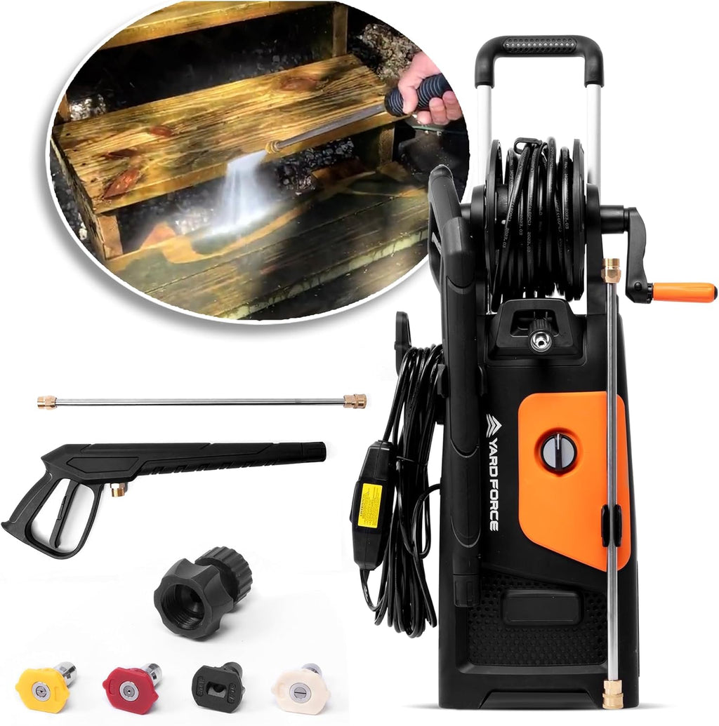 Yard Force EW U20 Electric Pressure Washer - 2000 PSI