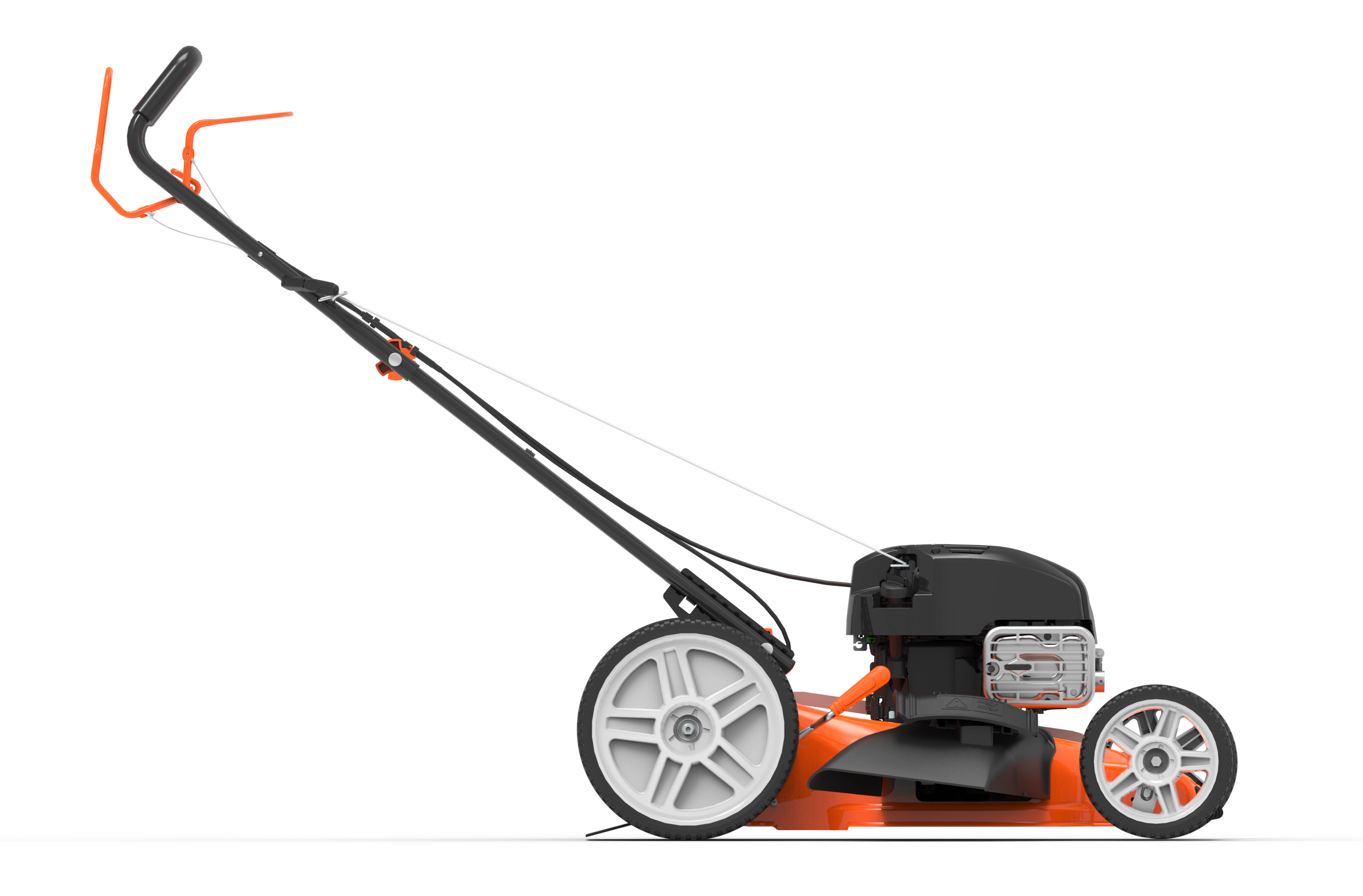 Yard Force 22" 3-in-1 Self-Propelled RWD Gas Mower with Vertical Storage