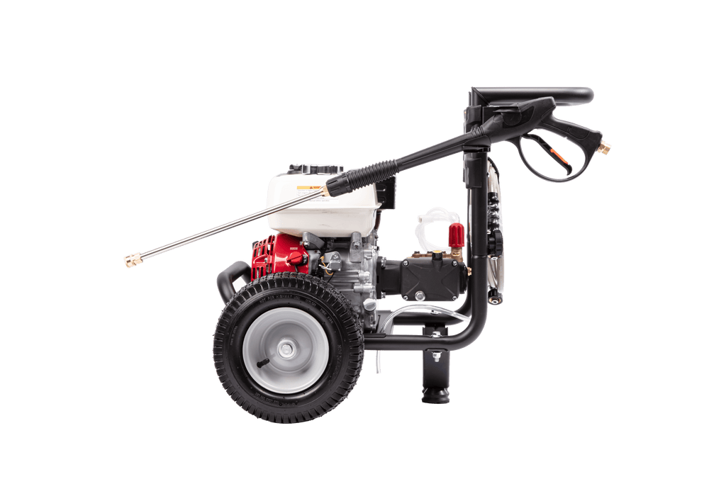 Yard Force 3600 PSI Gas Pressure Washer - Honda GX200, Triplex Pump