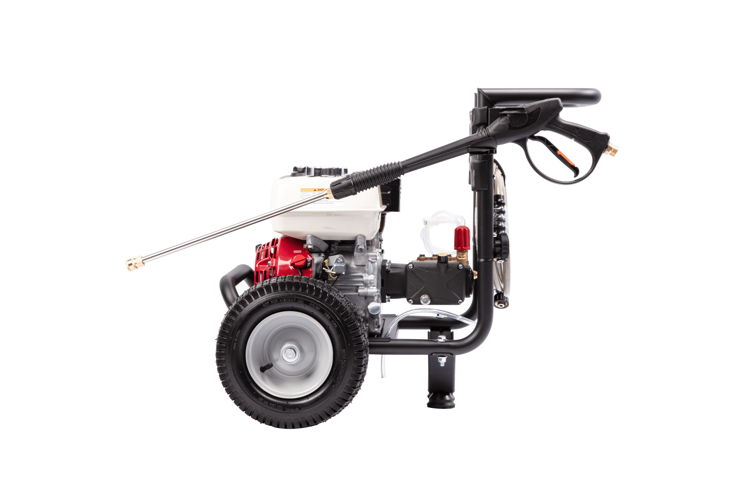 Yard Force 3600 PSI Gas Pressure Washer - Honda GX200, Triplex Pump