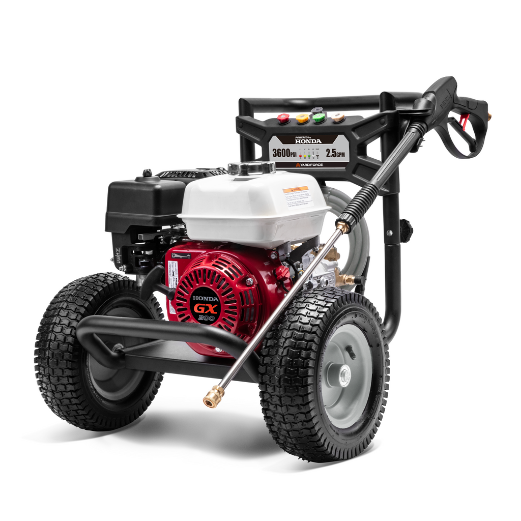 Yard Force YF3600-H 3600 PSI Gas Pressure Washer - Honda GX200