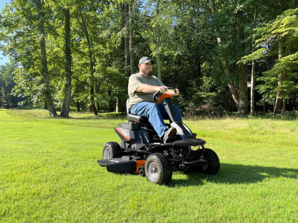 Yard Force 38" 56V LFP Battery-Powered Riding Lawn Mower