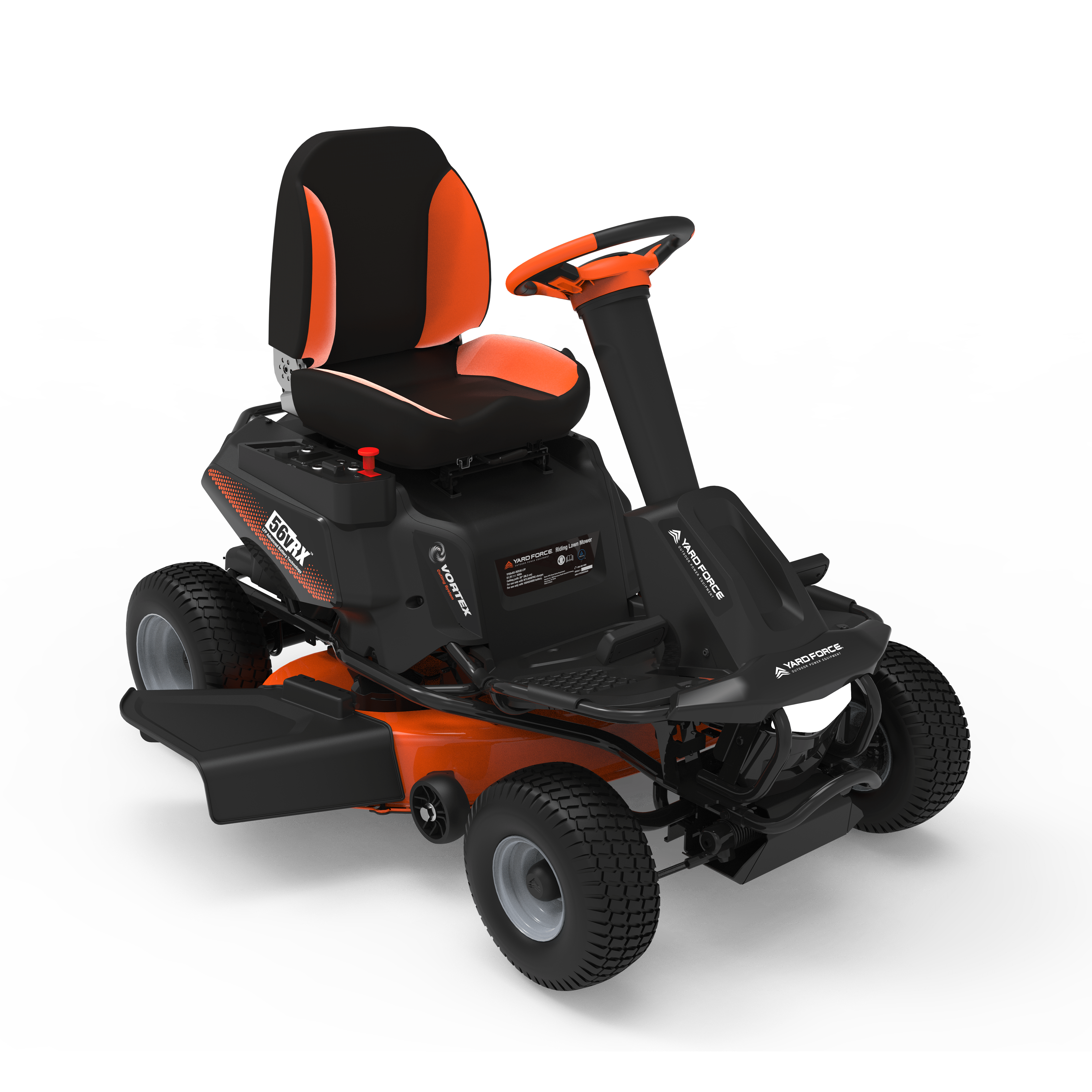 Yard Force 38" 56V LFP Battery-Powered Riding Lawn Mower