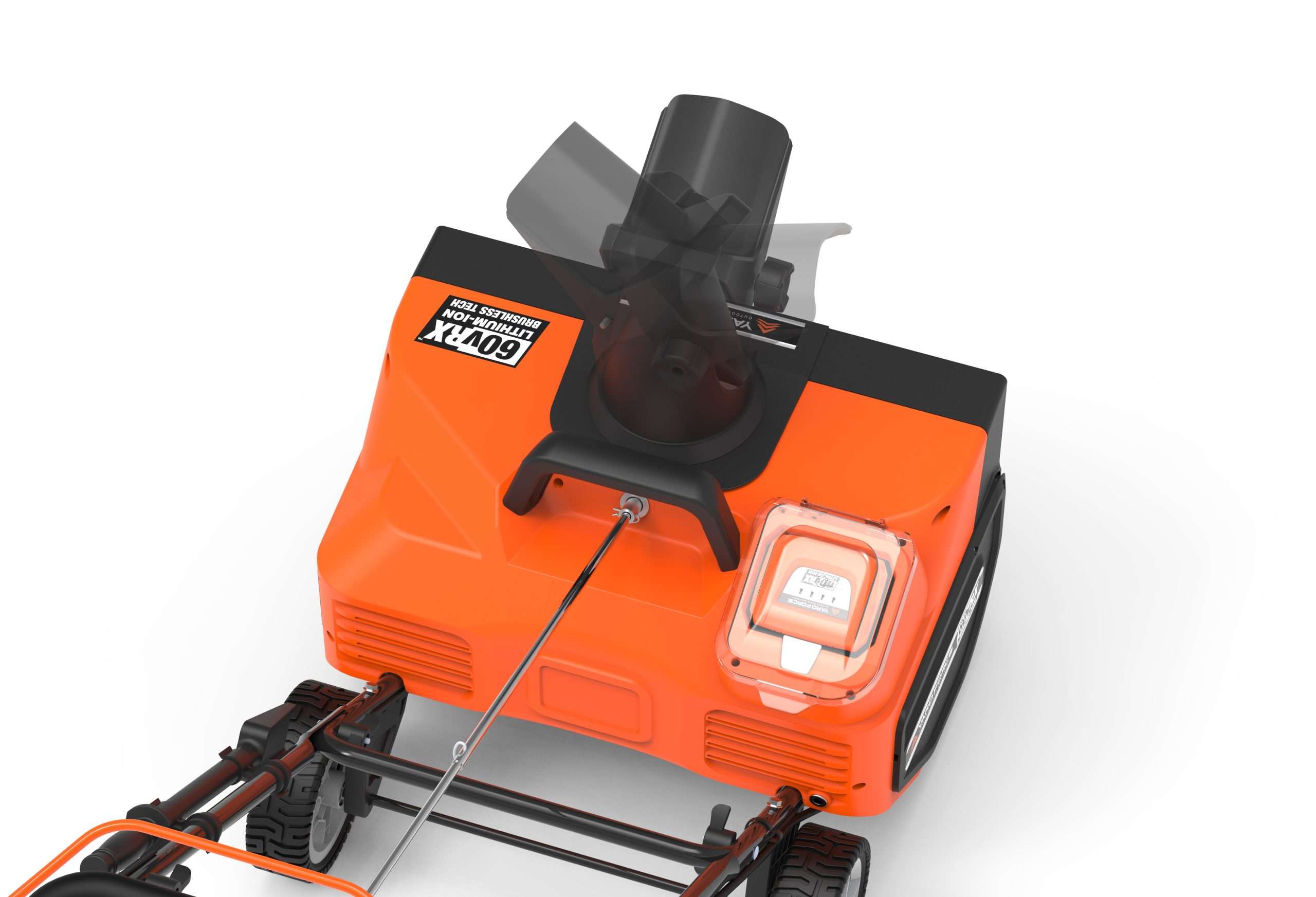 Yard Force 60V 22" Single-Stage Self-Propelled Snow Blower