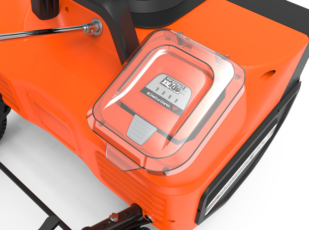 Yard Force 60V 22" Single-Stage Self-Propelled Snow Blower