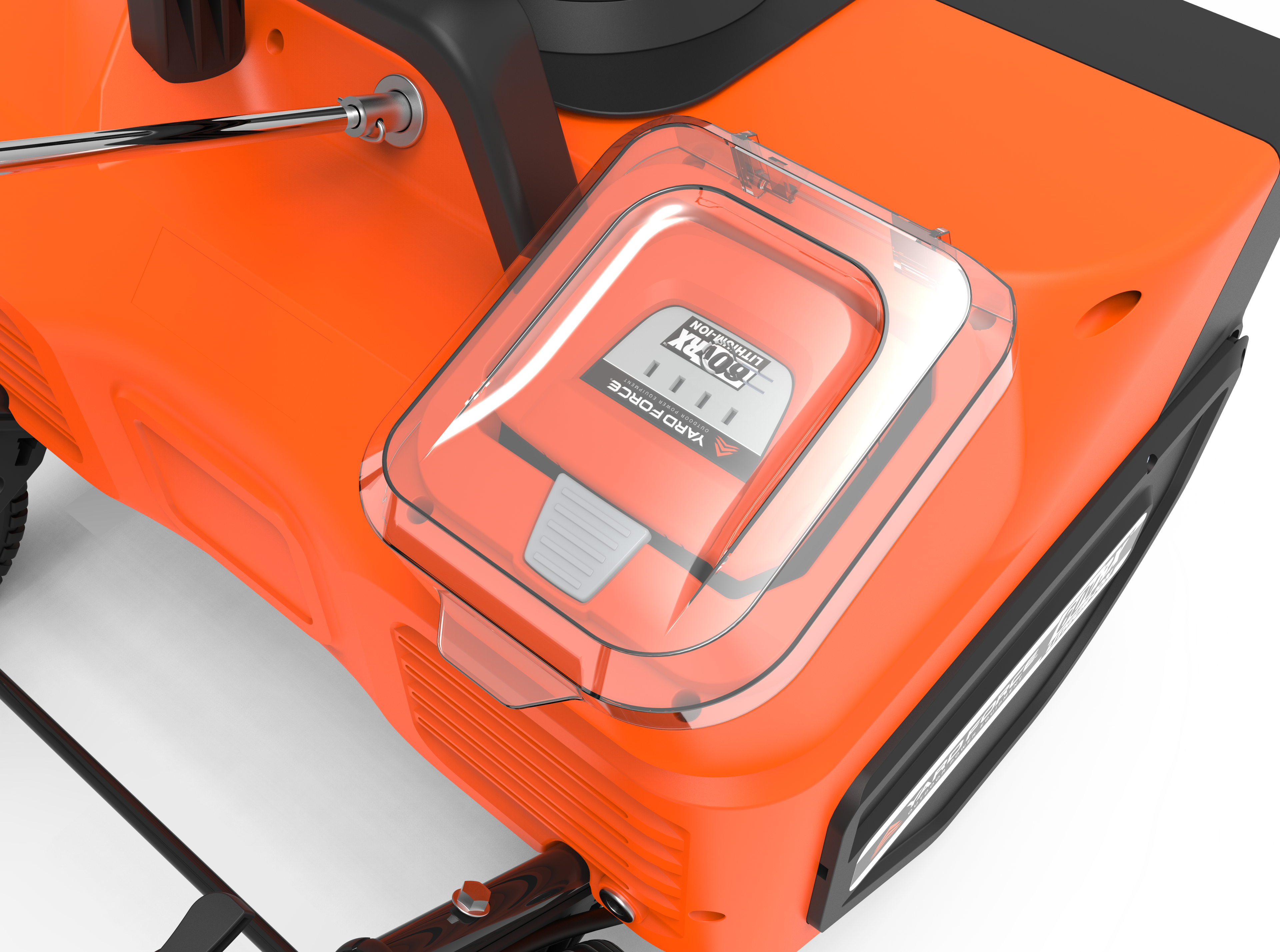Yard Force 60V 22" Single-Stage Self-Propelled Snow Blower