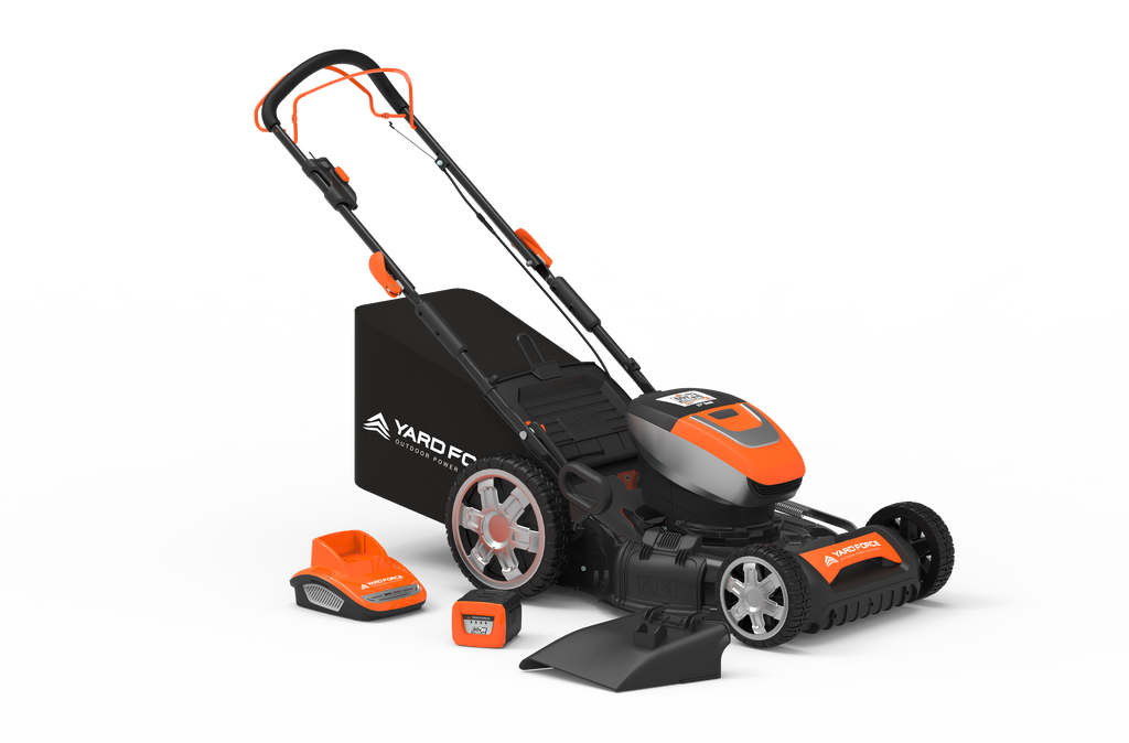 Yard Force 60V 21" 3-in-1 Self-Propelled Lawn Mower (2 Batteries)